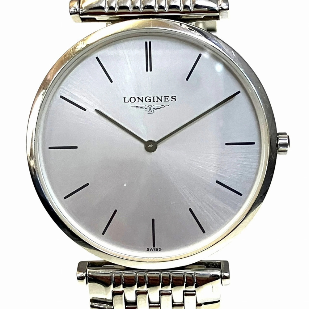 Longines La Grande Classique de watch, total weight 62.9g, stainless steel, q...